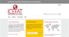 Desktop Screenshot of icefat.org